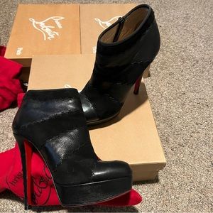 Rare Christian Louboutin Multibooty 140 sz 39/8